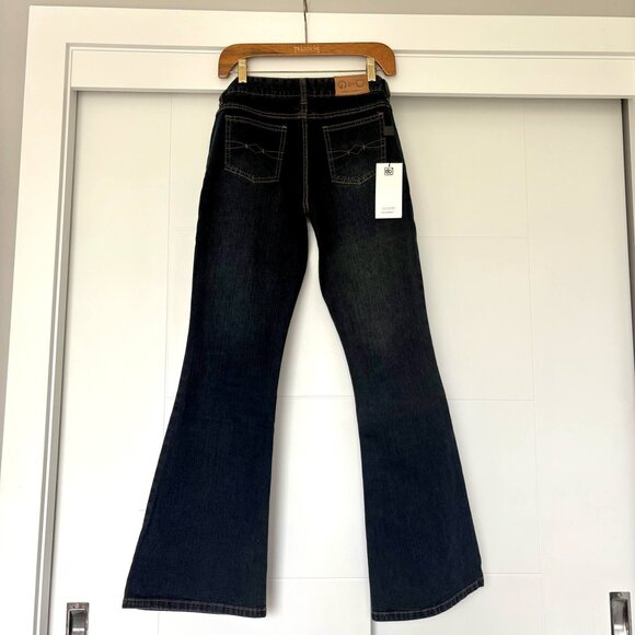 🎇[28] Dolce & Gabbana Wide Leg Low Rise Jeans – NWT, Rare Y2K Designer Denim🎇 - Picture 3 of 9